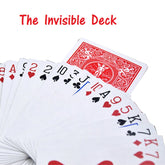 Invisible Deck Bicycle (Red)